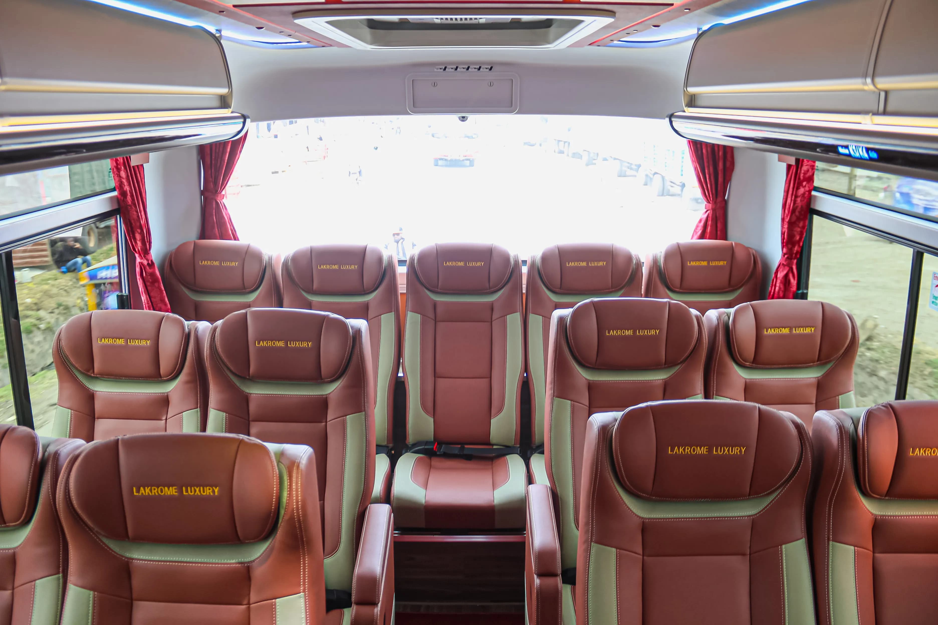 Lakrome interior seating